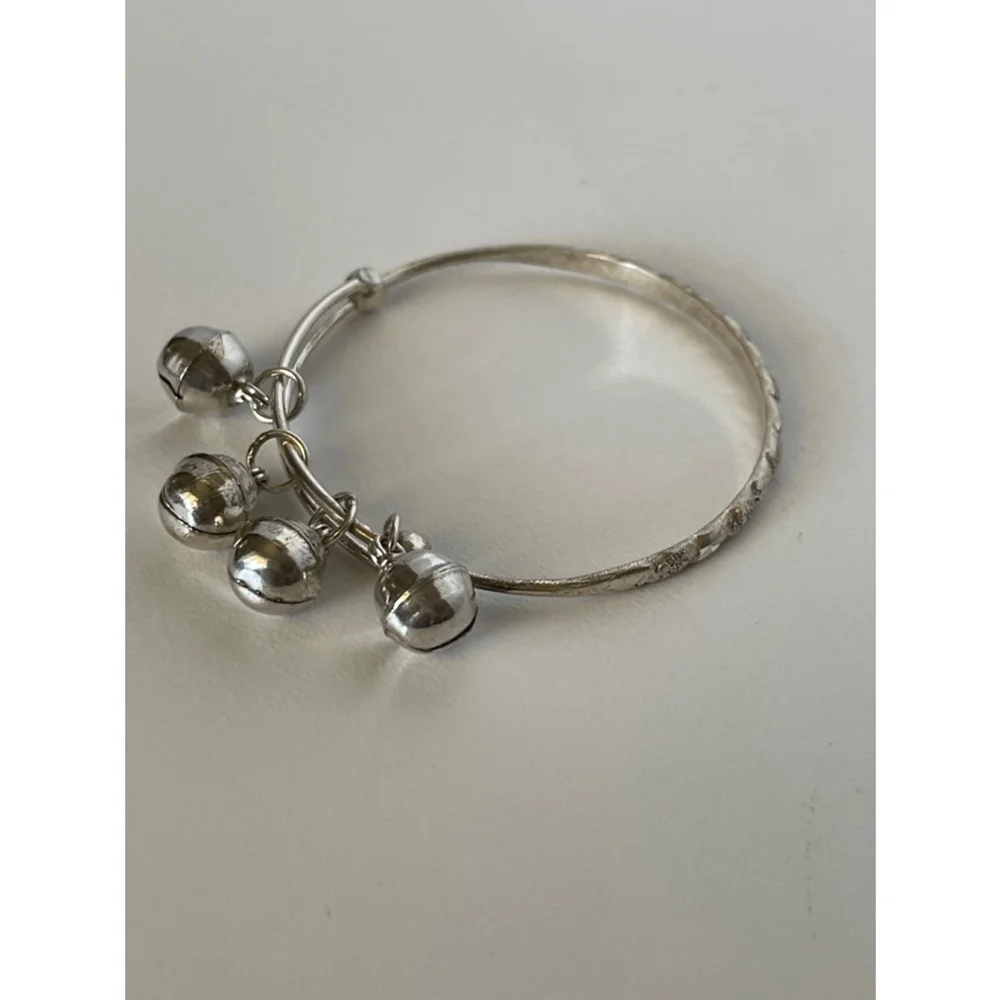 Unisex baby 925 sterling Bracelet 4 1/2 inches